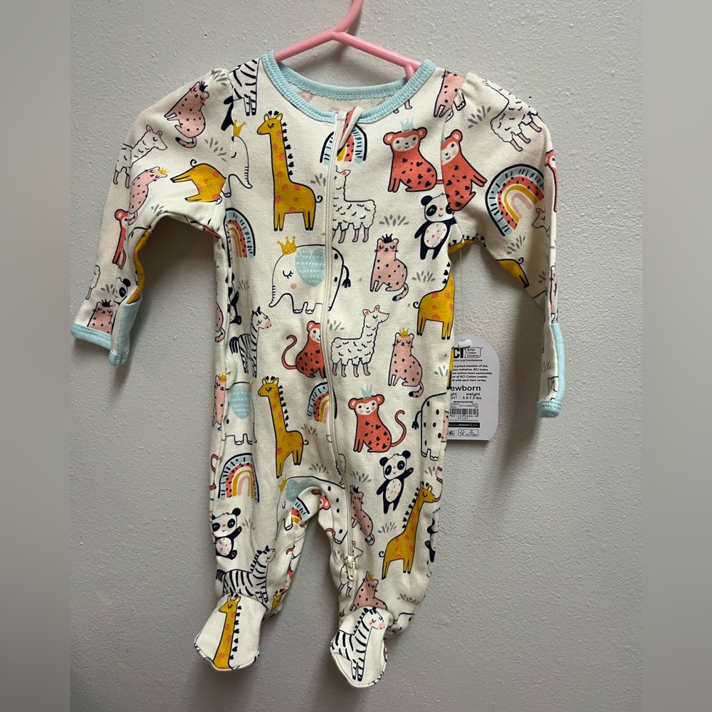 Newborn Animal Onesie